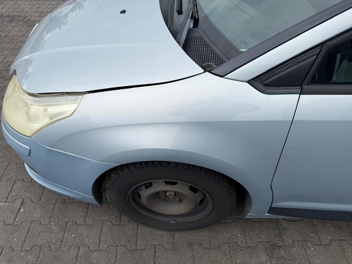 Citroen C4 original Kotflügel links EYL Islandgrau BJ07